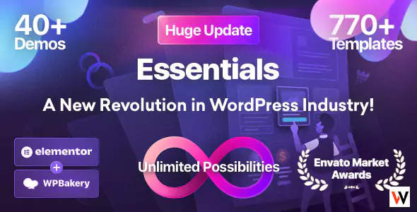Essentials WordPress Theme Cover Image