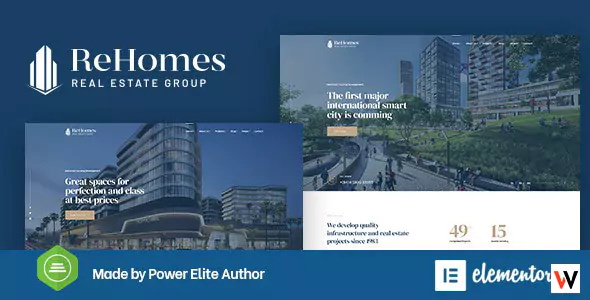 Rehomes Real Estate WordPress Theme