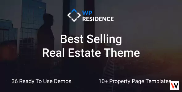 Residence Real Estate WordPress Theme Cover Image