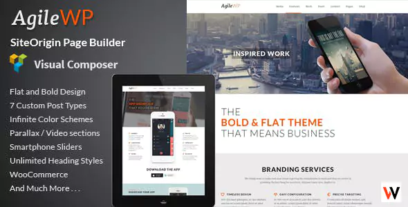 agile wordpress theme